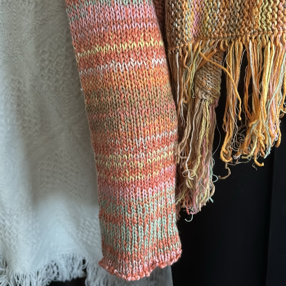 Free People Radiate Poncho Style Sweater - Picture 4 of 14